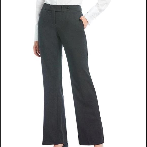 NWT Calvin Klein Classic Fit Straight Leg Luxe Stretch Pants - Picture 1 of 7